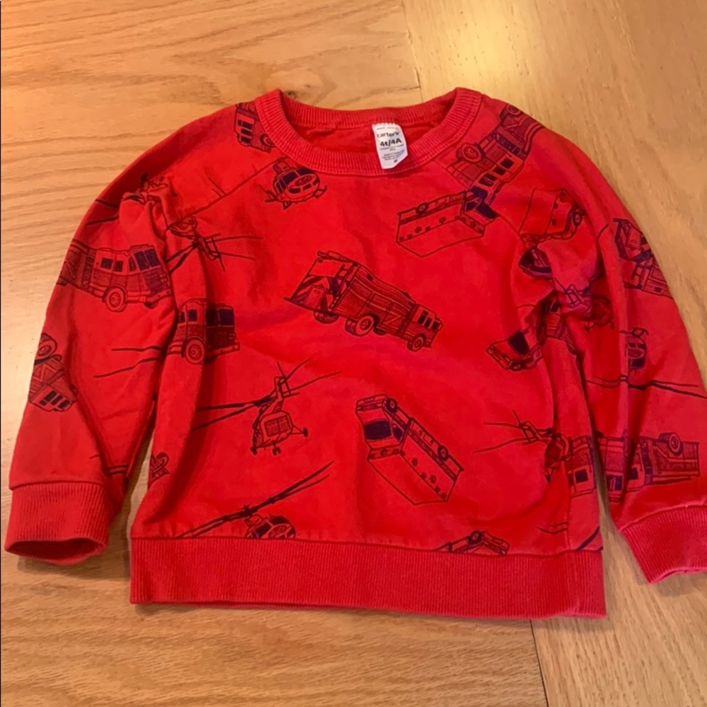 Carter’s 4T red sweatshirt
